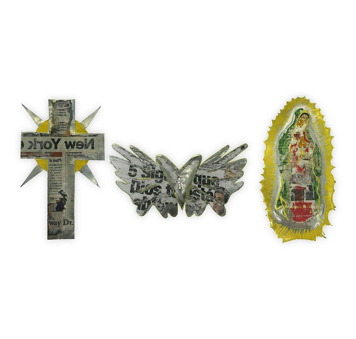 Milagro Ornaments from Aluminum Cans