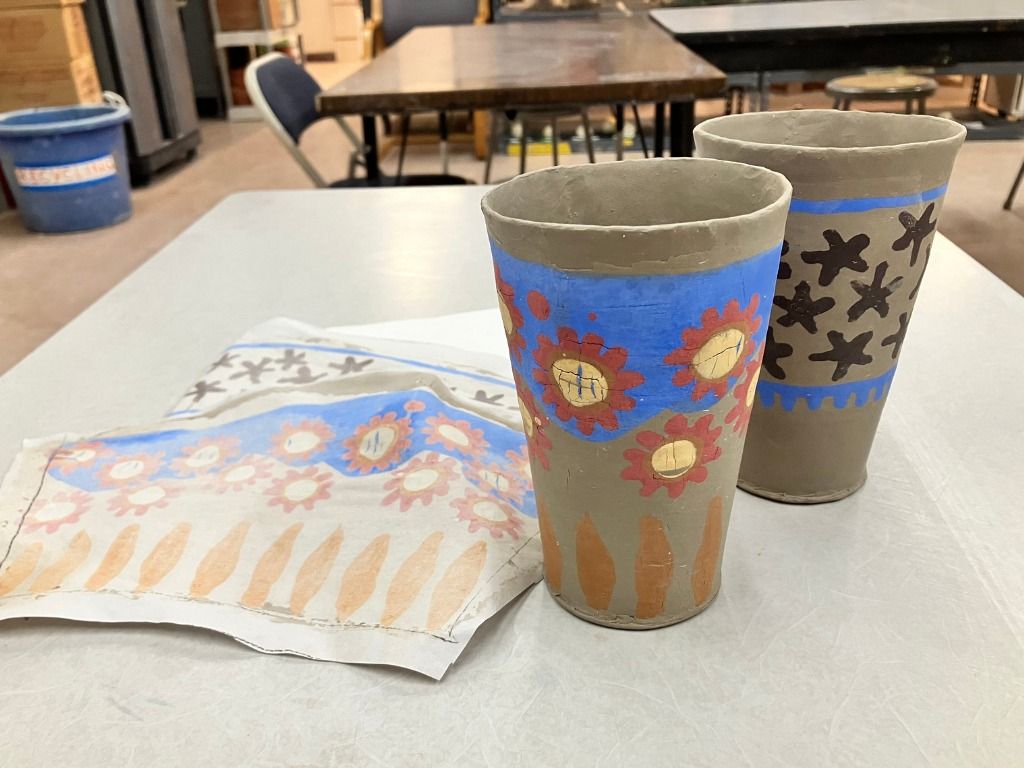 B393 Art on Clay: Creating Custom Underglaze Transfers