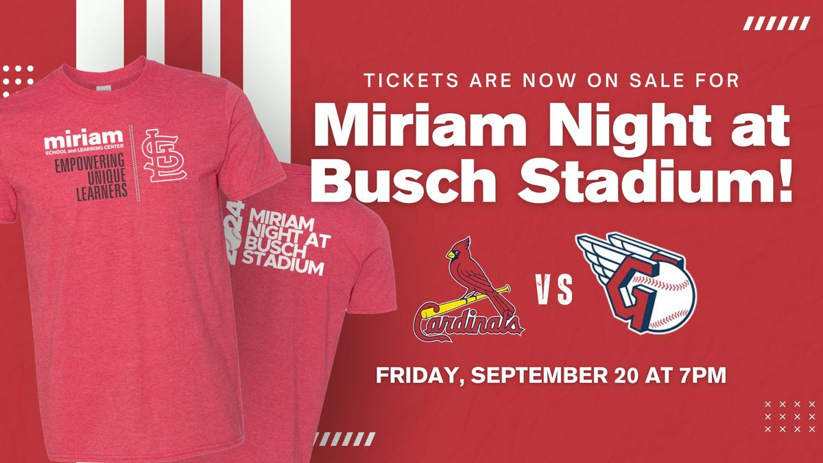 Miriam Night at Busch Stadium