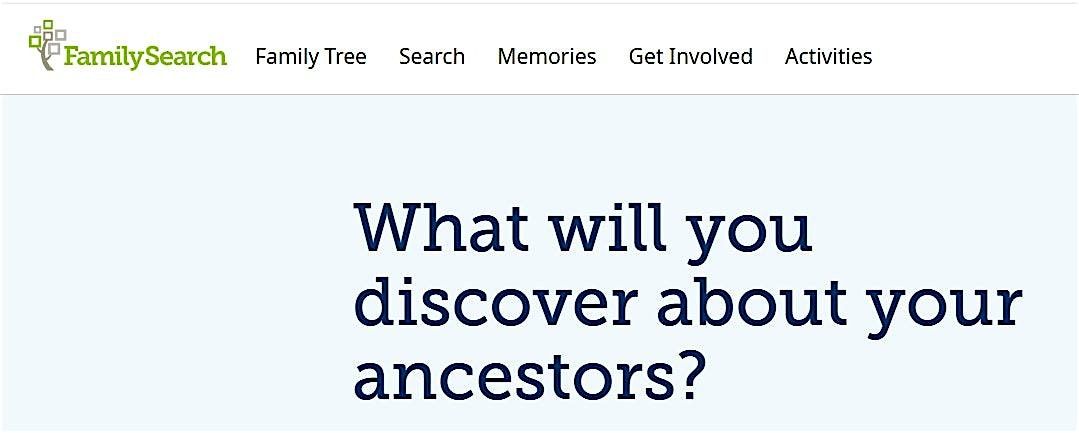 FamilySearch at a Glance