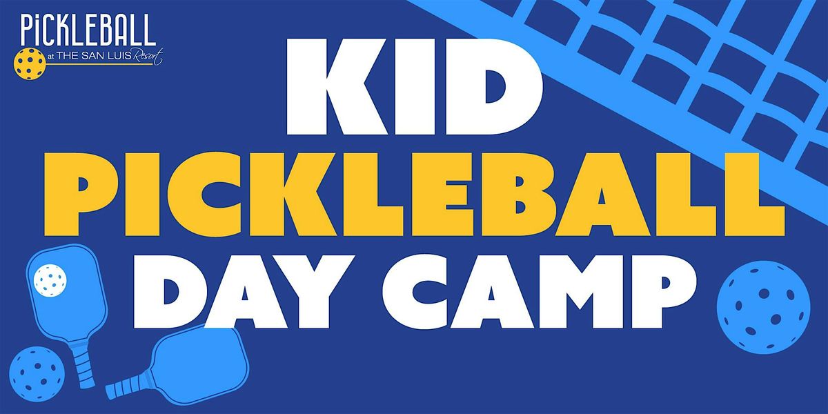 Kid Pickleball Day Camp