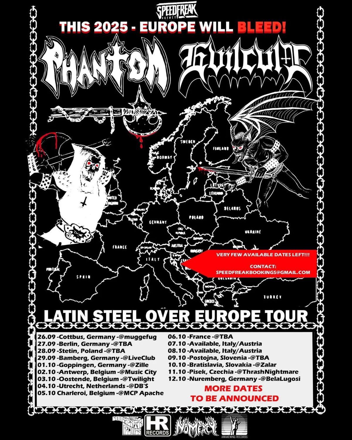 PHANTOM (Mexico) I EVILCULT (Brasil) & Guest