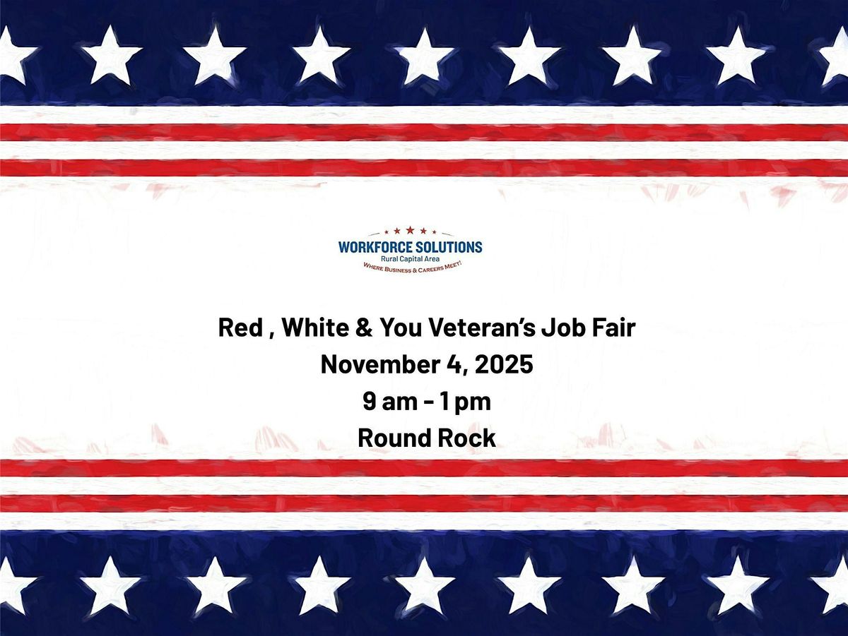 Hiring Red, White & You! - Round Rock