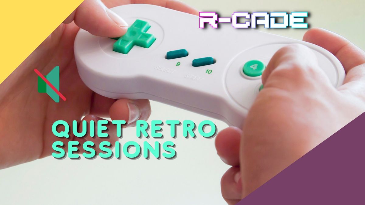 R-CADE Quiet Retro Gaming Sessions