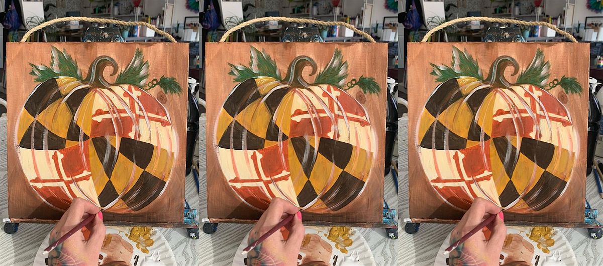 MD Pumpkin! Glen Burnie, Bonefish  with Artist Katie Detrich!