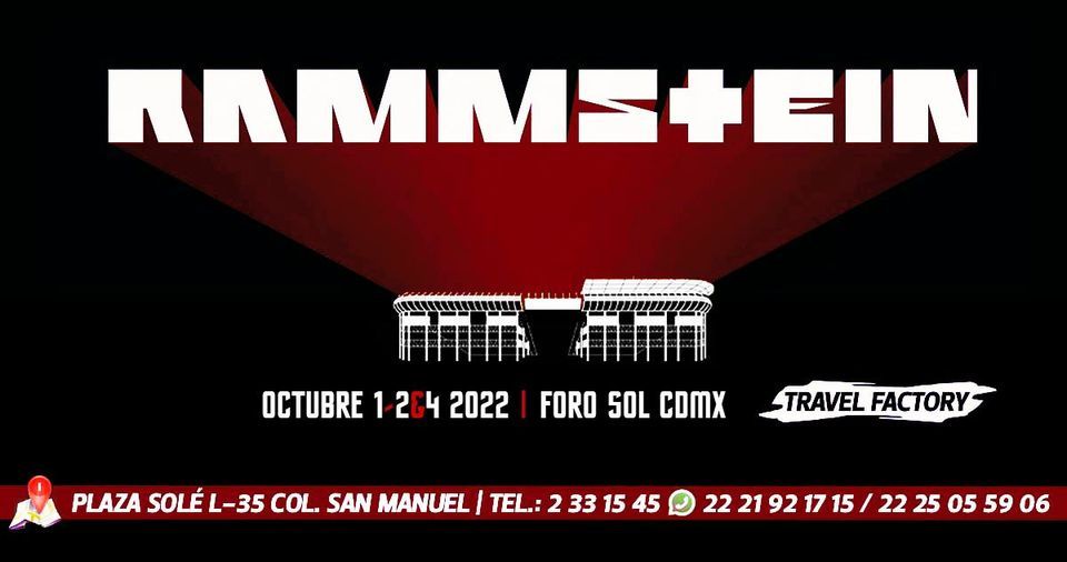 Rammstein \/ Tour desde Puebla