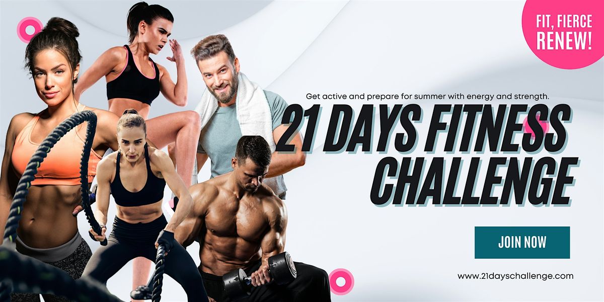 Fit, Fierce & Fabulous \u2013 21 Days Fitness Challenge