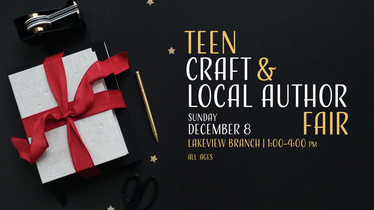 Teen Craft & Local Author Fair 