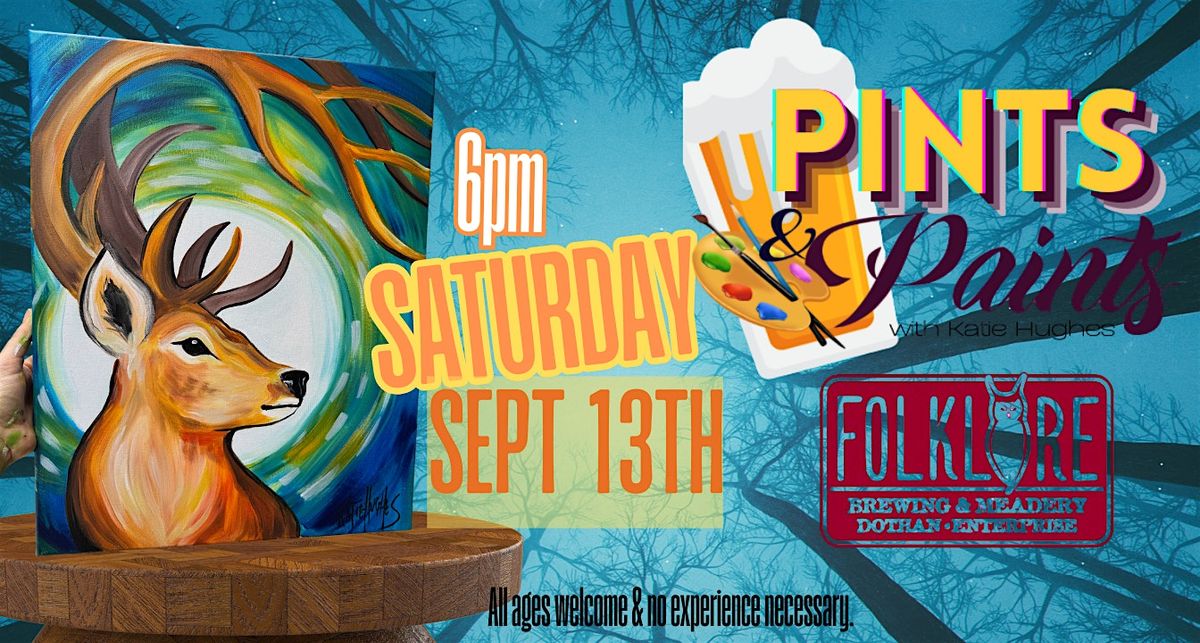 Pints & Paints at Folklore Brewing Dothan