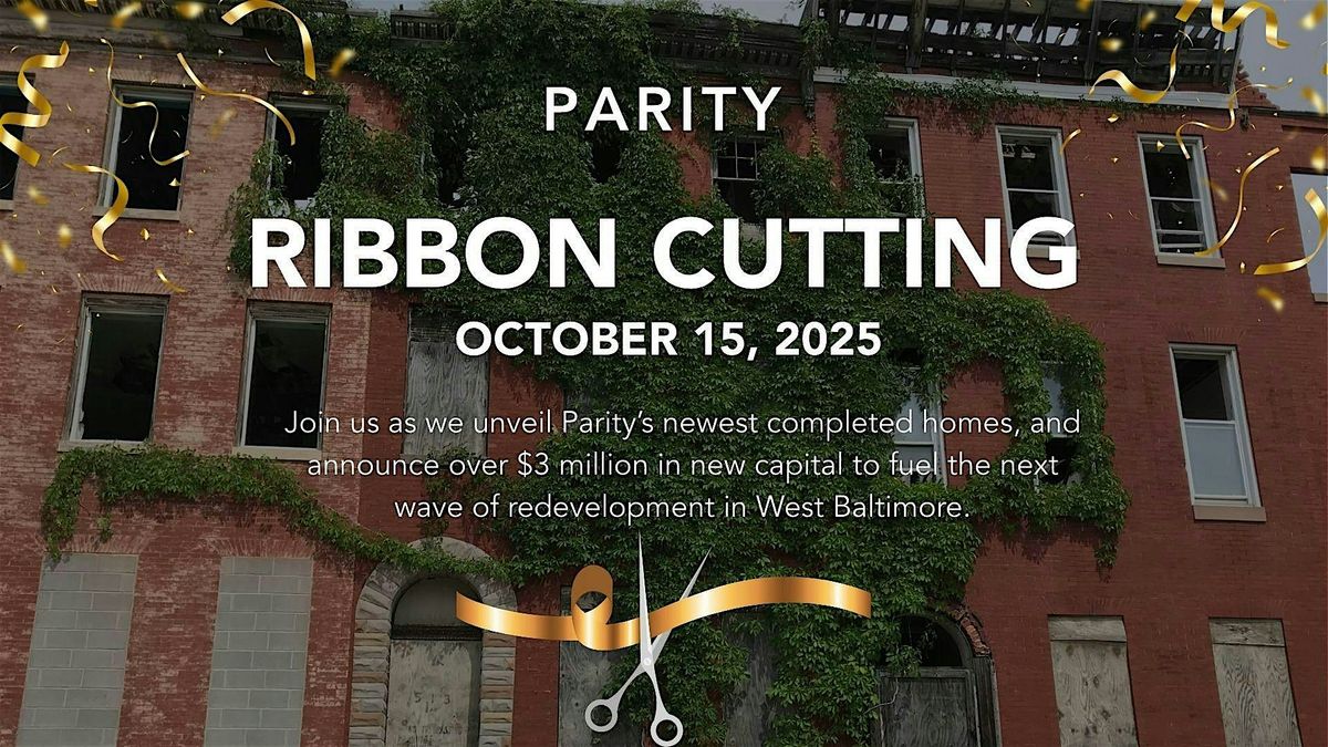 Parity Ribbon Cutting