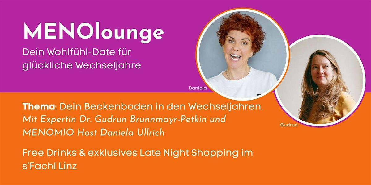 MENOlounge \u2013 Dein Wohlf\u00fchl-Date f\u00fcr gl\u00fcckliche Wechseljahre