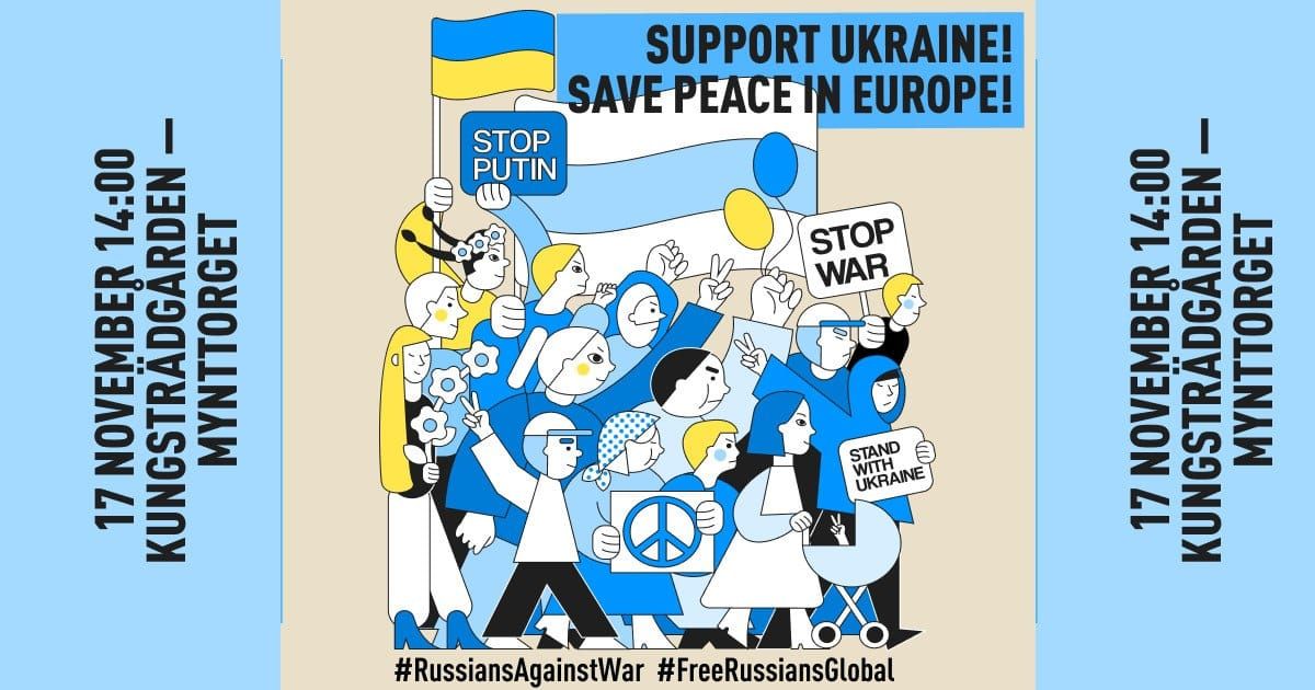 Support Ukraine! Save peace in Europe! 