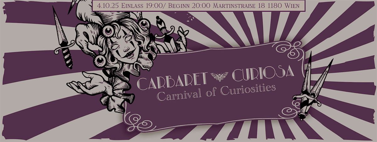 Cabaret Curiosa- Carnival of Curiosities