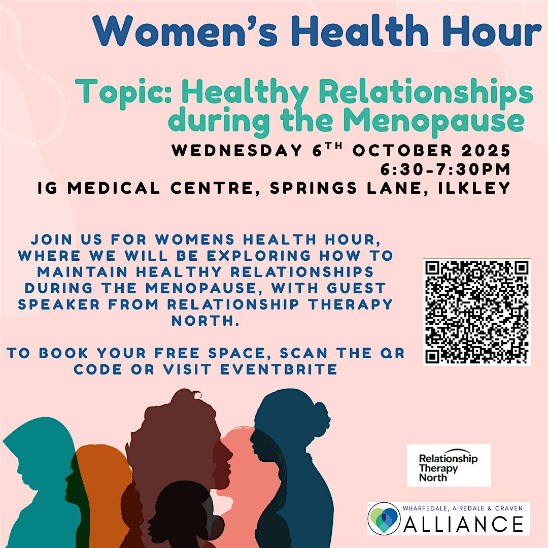Women's Health Hour - Healthy Relationships during the Menopause