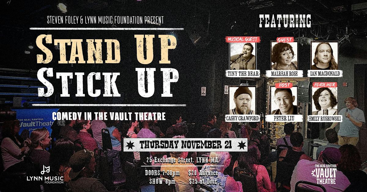 Stand Up Stick Up - Comedy @ The Vault Theatre ft. Emily Ruskowski