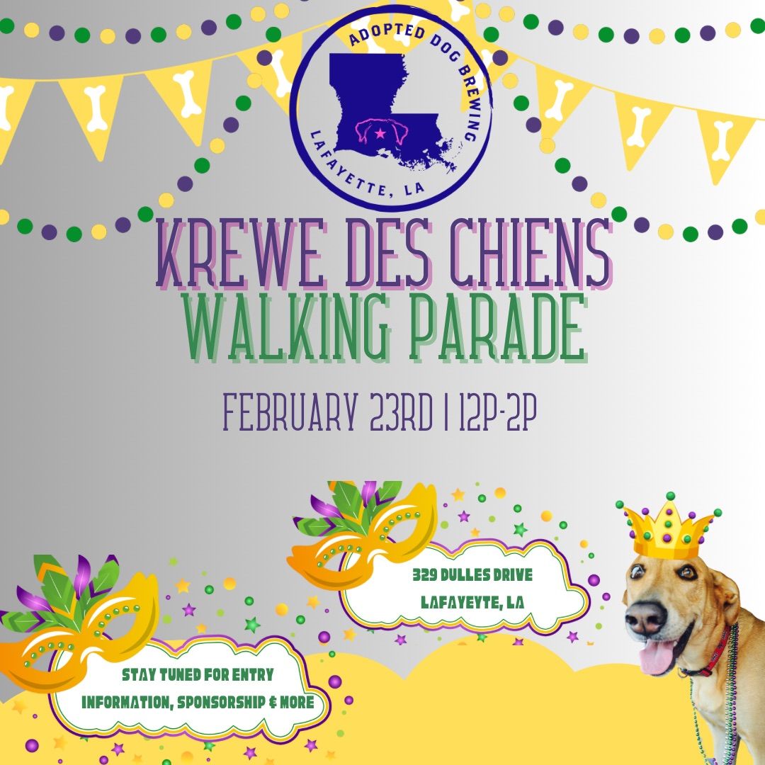 Krewe Des Chiens Walking Parade