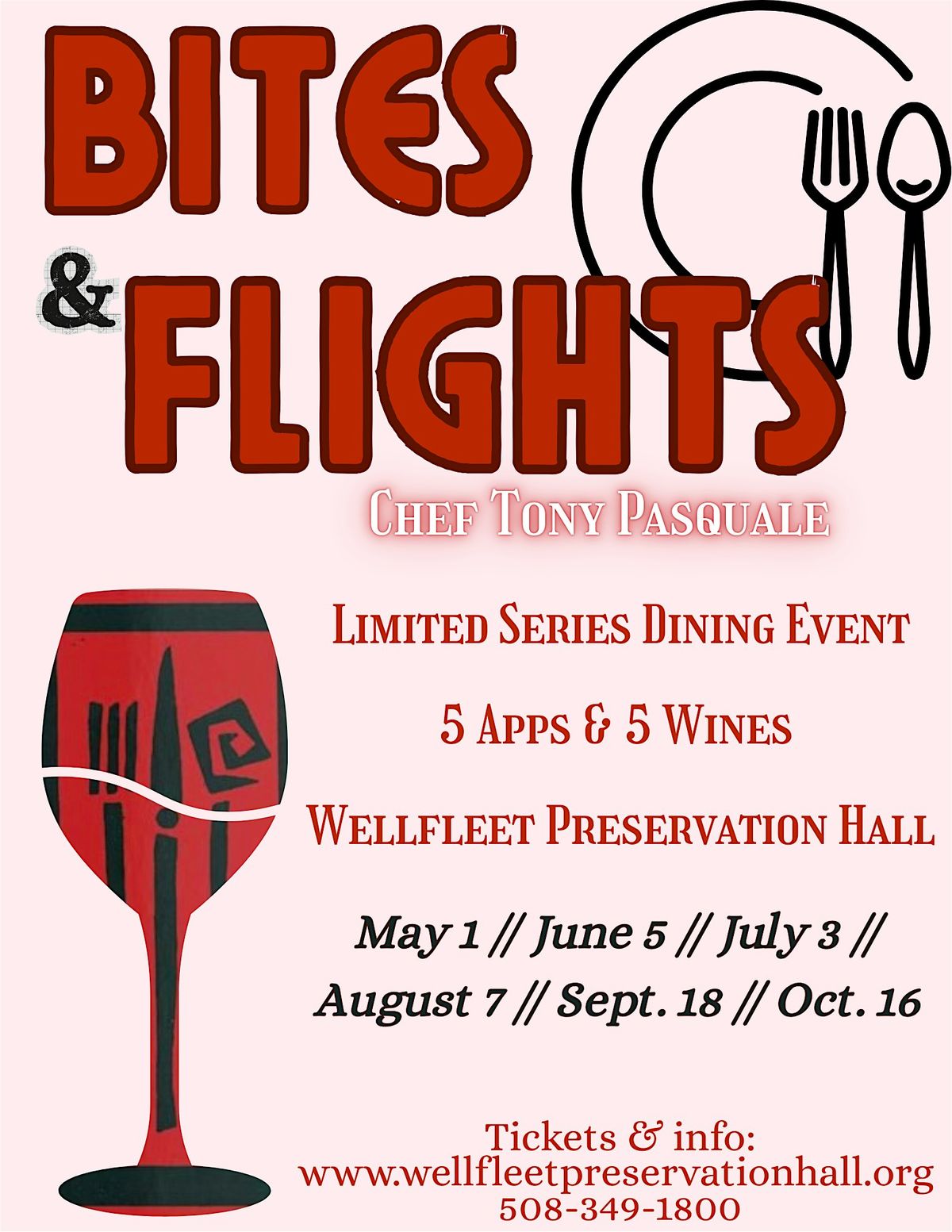 Bites & Flights w\/Chef Tony Pasquale