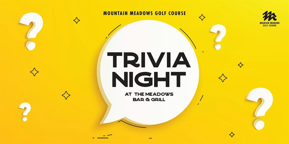 Tuesday Trivia Night