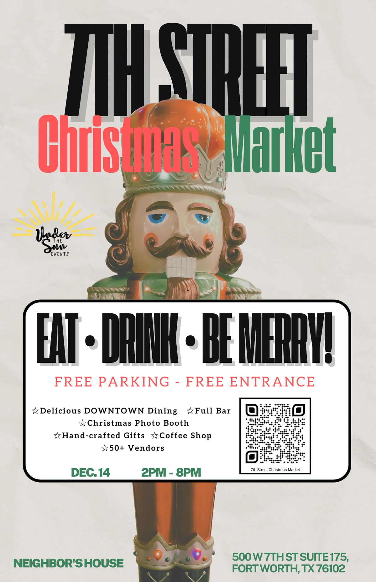 Under the Sun Events-7th Street Christmas Market