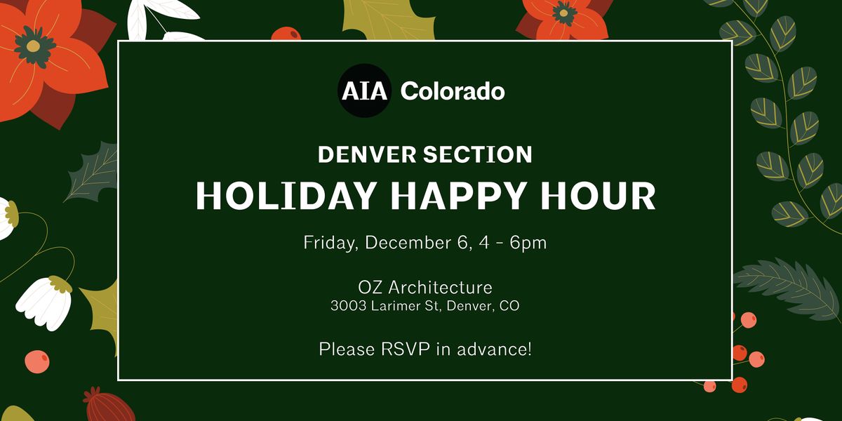 Denver Section Holiday Happy Hour