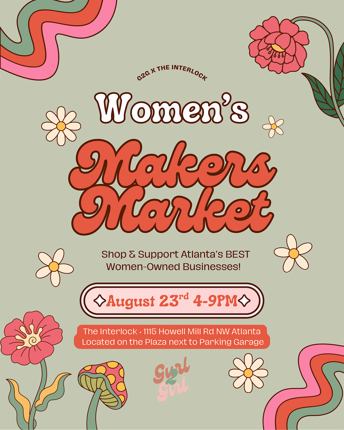Visit the Women\u2019s Makers Market by Gurl 2 Girl