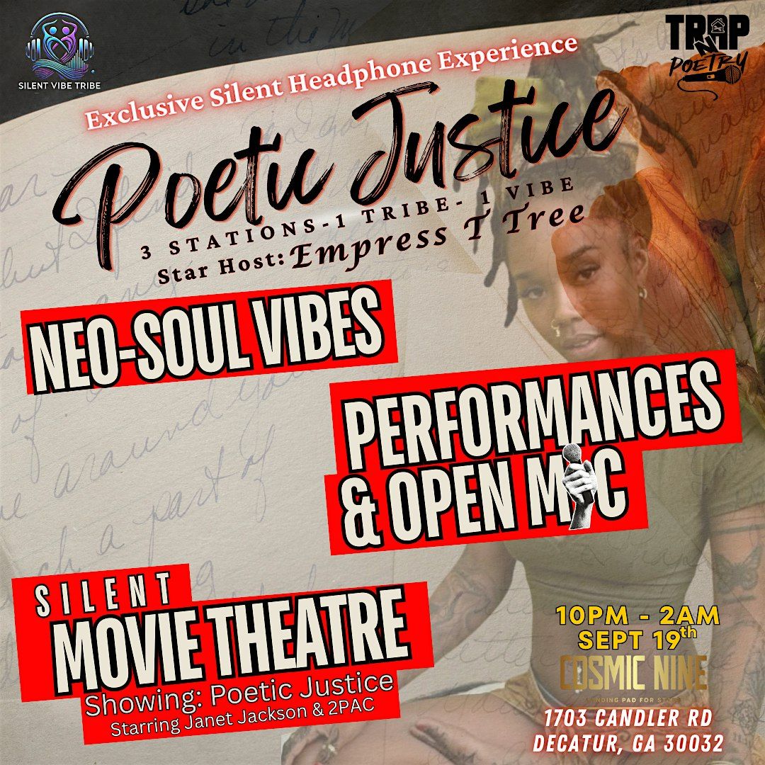 Poetic Justice- Exclusive Silent Headphone Experience