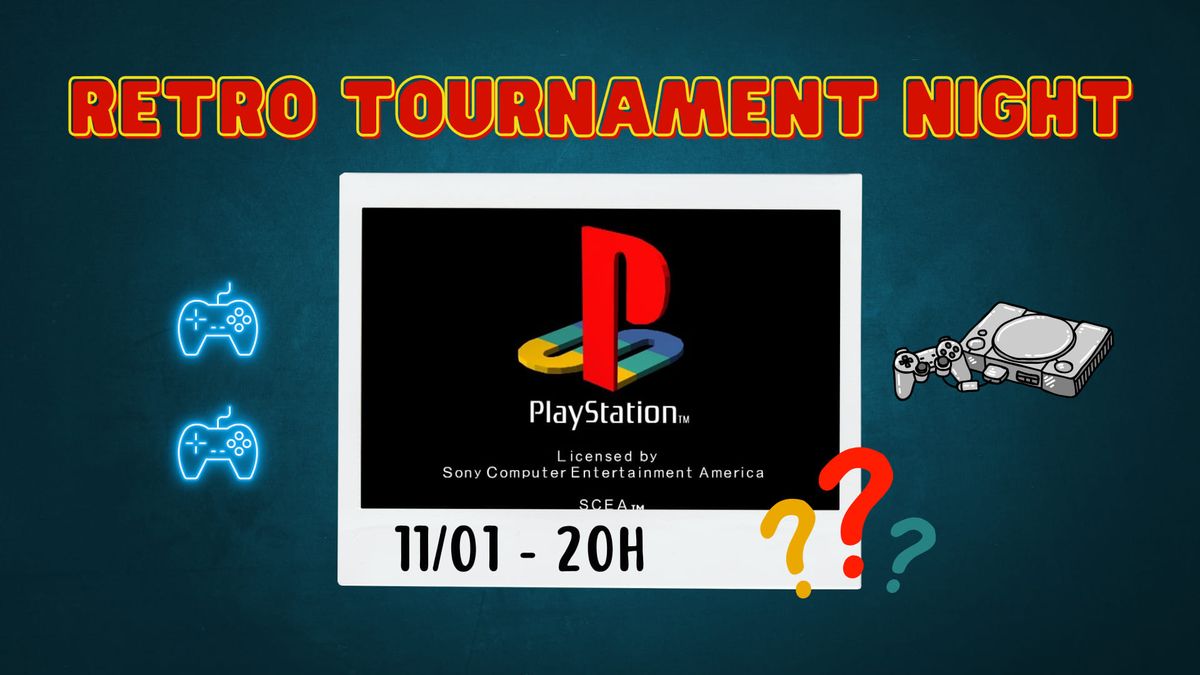 Retro Tournament Night - Tournoi combat ps1 surprise \ud83d\udd79\ufe0f