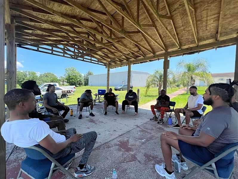 Black Men Build Healing Circle!