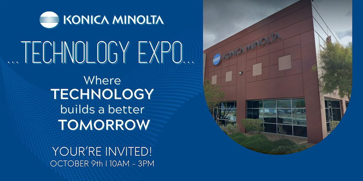 "Where TECHNOLOGY builds a better TOMORROW"