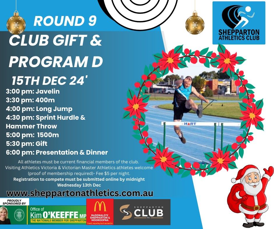 Round 9- Xmas Club Gift & Program 