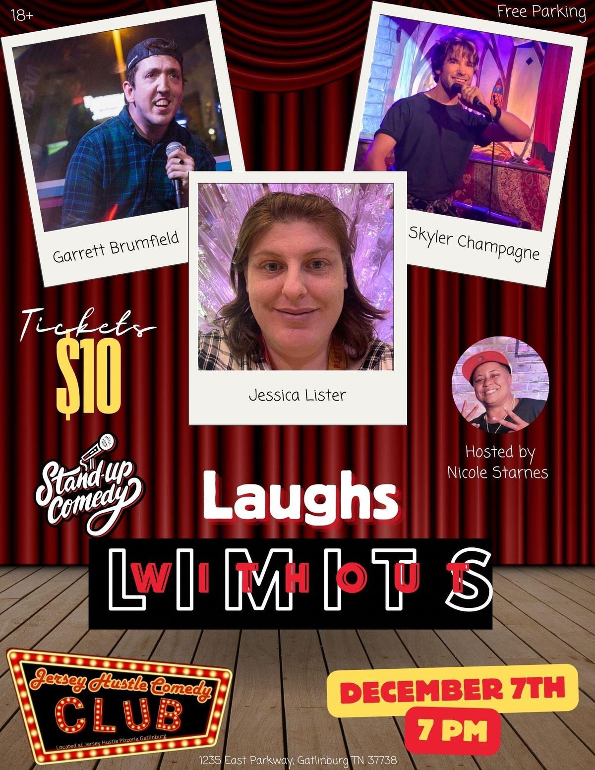 Laughs without Limits Comedy Show @ Jersey Hustle Comedy Club