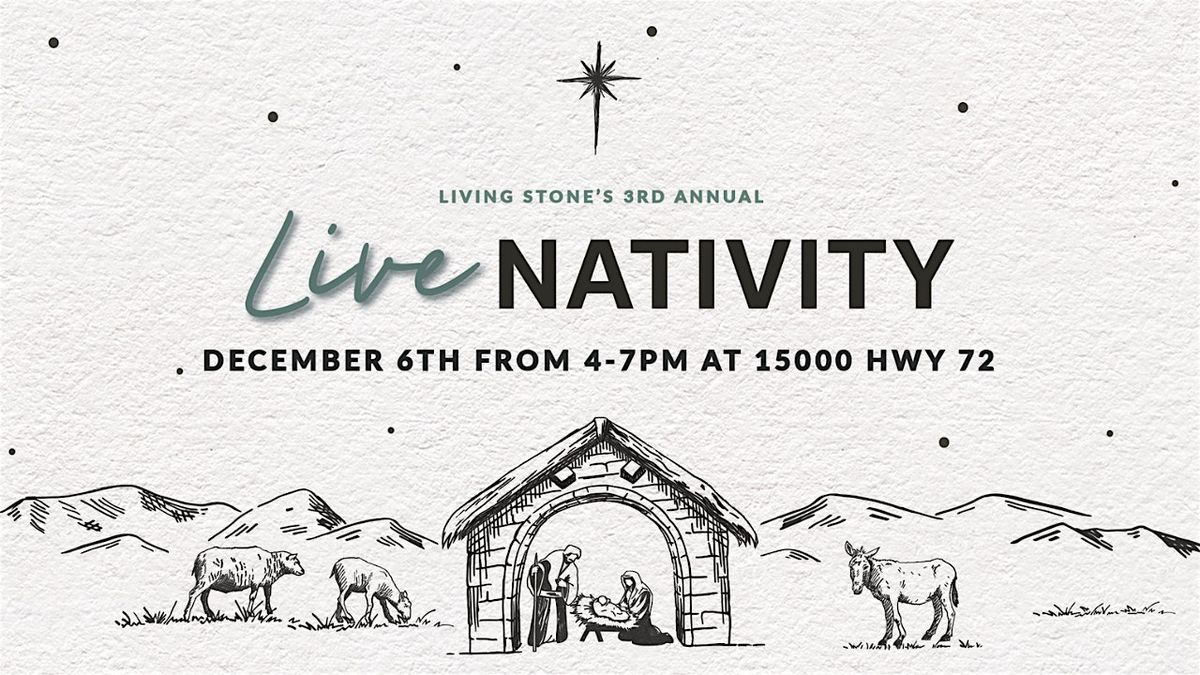 FREE LIVE NATIVITY in Arvada | Drive Thru | Real Animals, Zoo, Campfire
