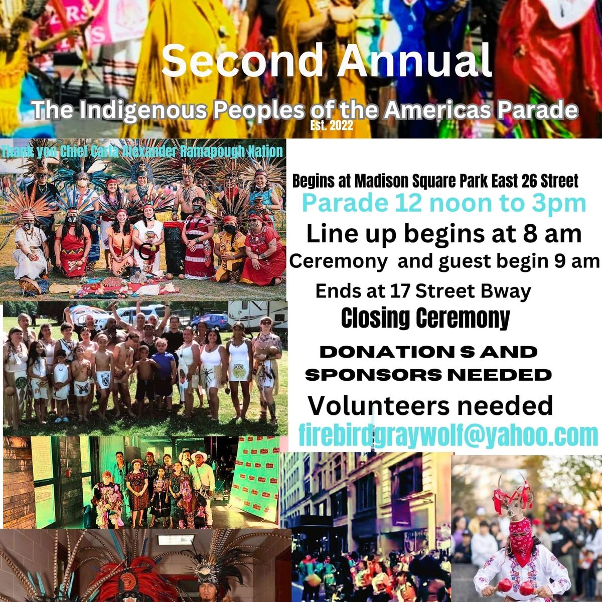 The National Indigenous Peoples of the Americas Parade 