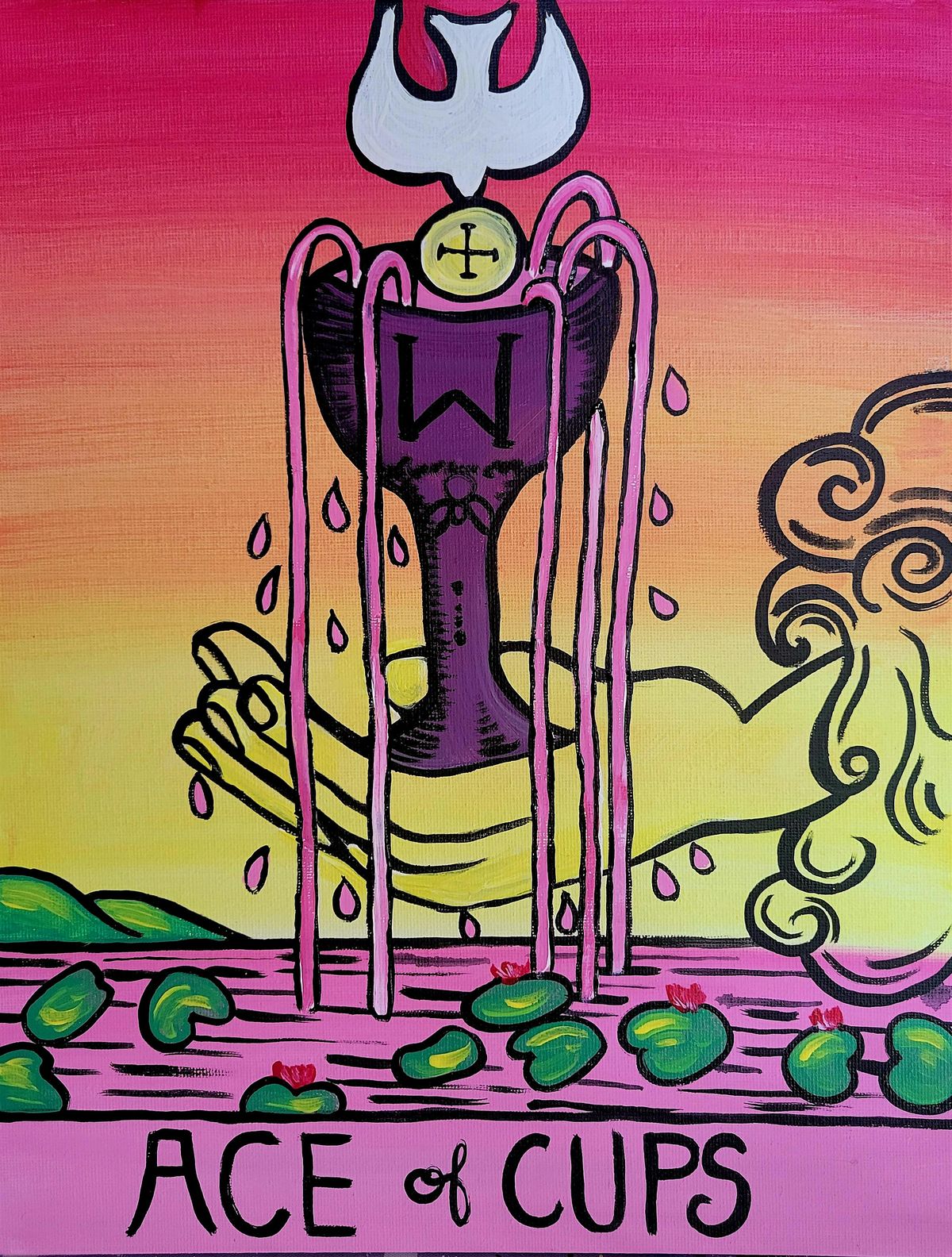 Pick a Card Paint a Card Tarot Edition!