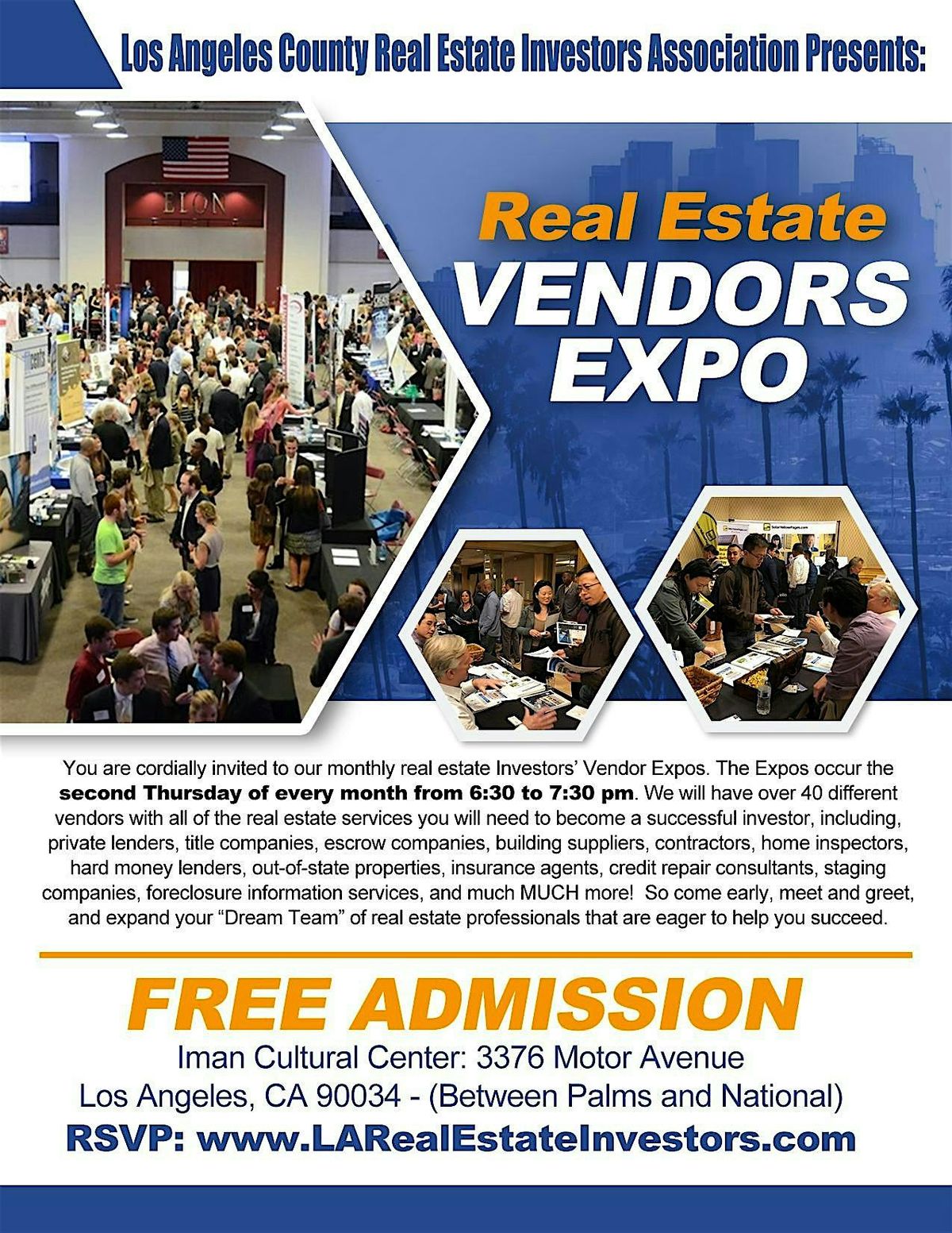 Real Estate Vendors Expo Returns February 13th