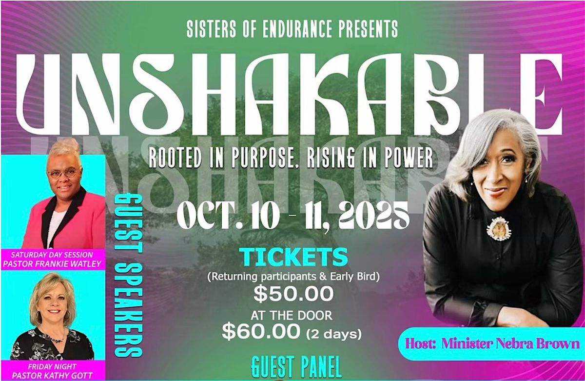 Unshakable: Rooted in Purpose, Rising in Power.