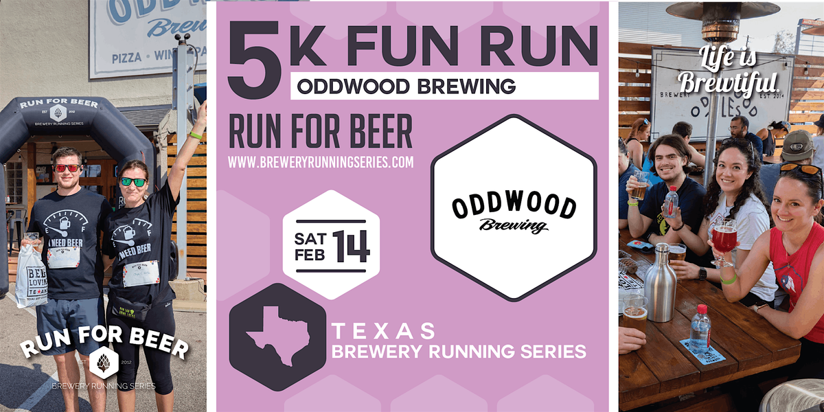 5k Beer Run x Oddwood Brewing | '25-'26 Texas Brewery Running Series