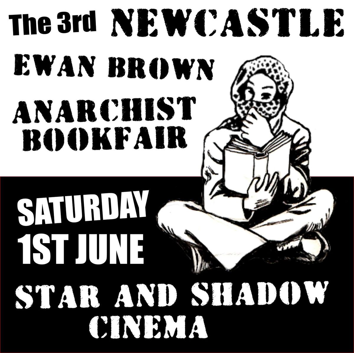 3rd Newcastle Ewan Brown Anarchist Bookfair 