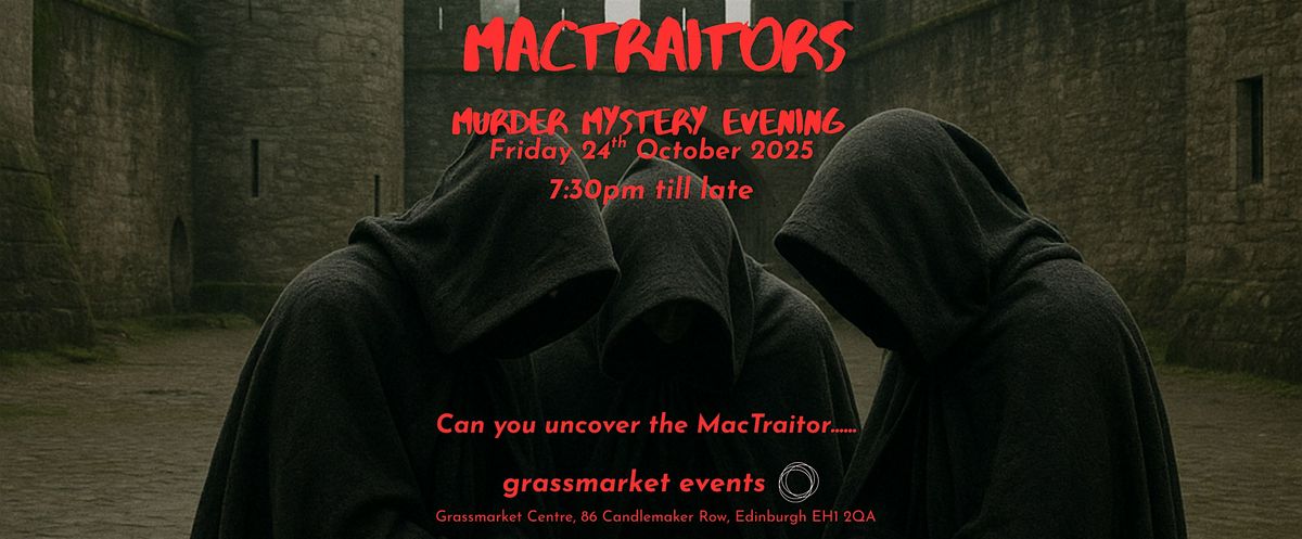 MacTraitors M**der Mystery Evening