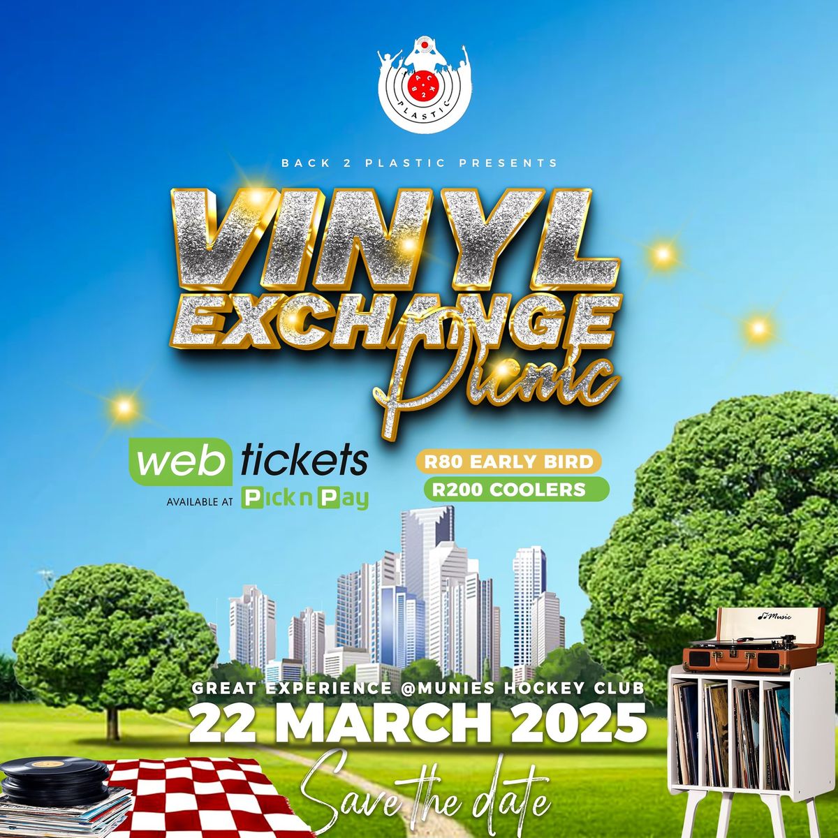 Vinyl exchange picnic