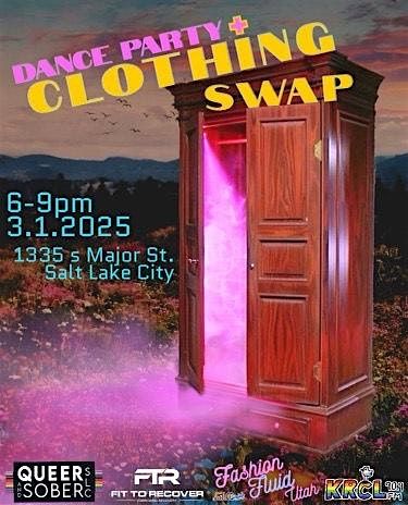 Queer and Sober SLC Dance Party + Clothing Exchange