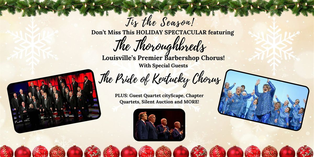 "Tis the Season" - A Thoroughbred's Holiday Spectacular!