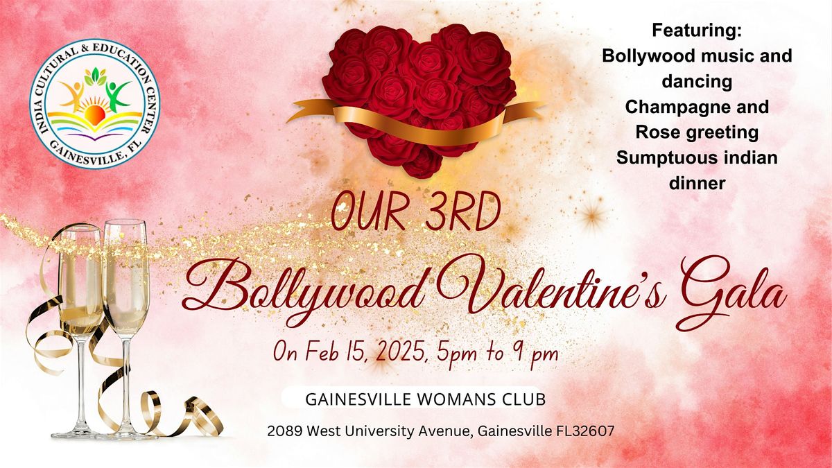 3rd Bollywood Valentine's Black Tie Gala