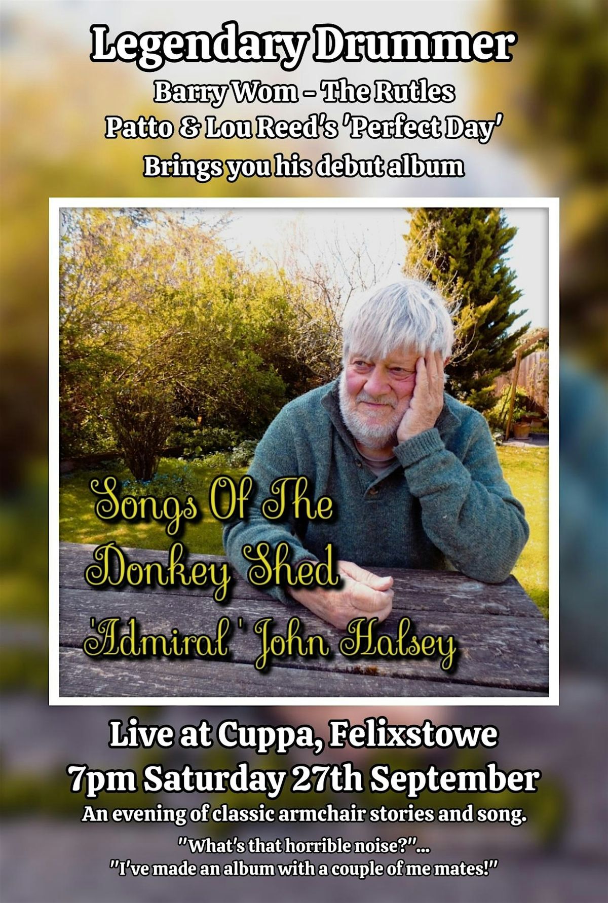 John Halsey - Songs Of The Donkey Shed LIVE