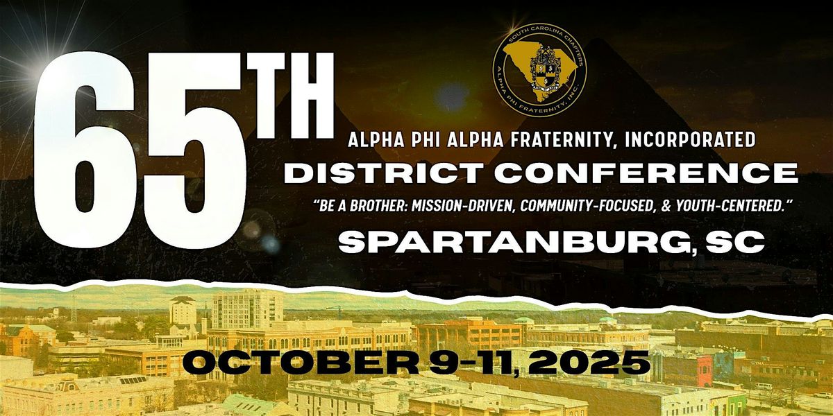 2025 SC Alpha District Conference