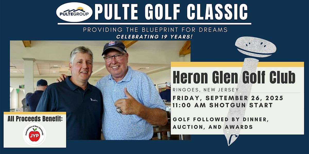2025 Pulte Homes Charity Golf Tournament BENEFITING Jaws Youth Playbook