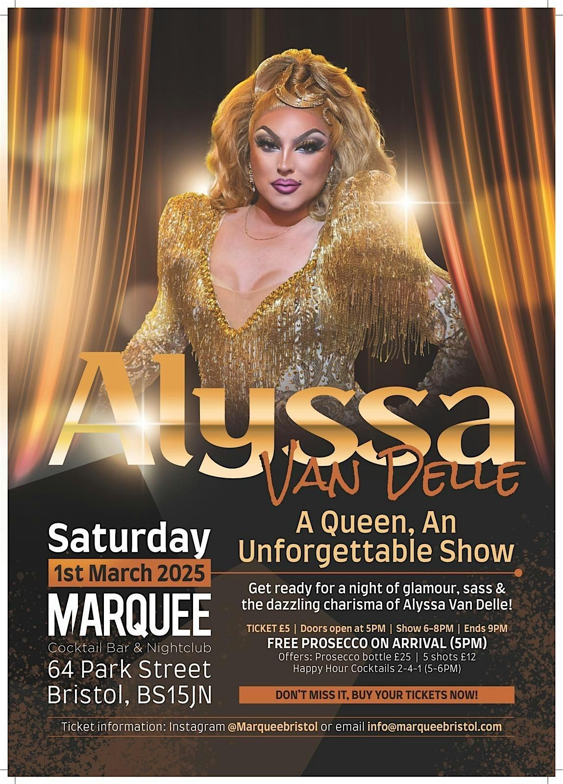 A Queen, An Unforgettable Show - Alyssa Van Delle - Dragshow