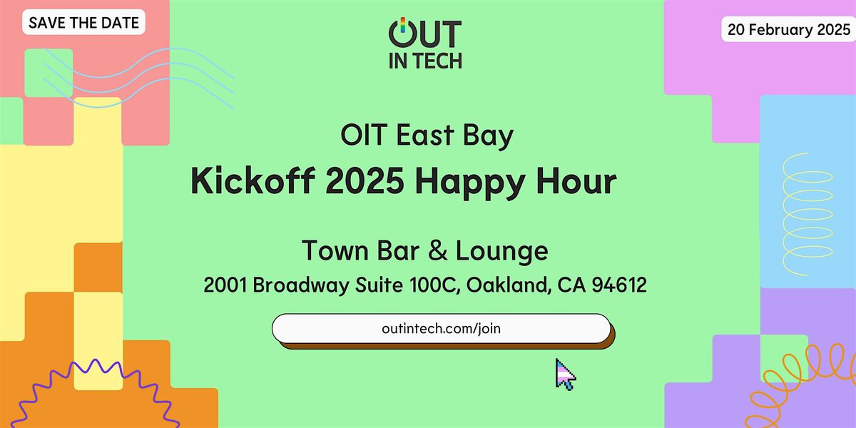 Out in Tech East Bay | Kickoff Happy Hour at Town Bar & Lounge