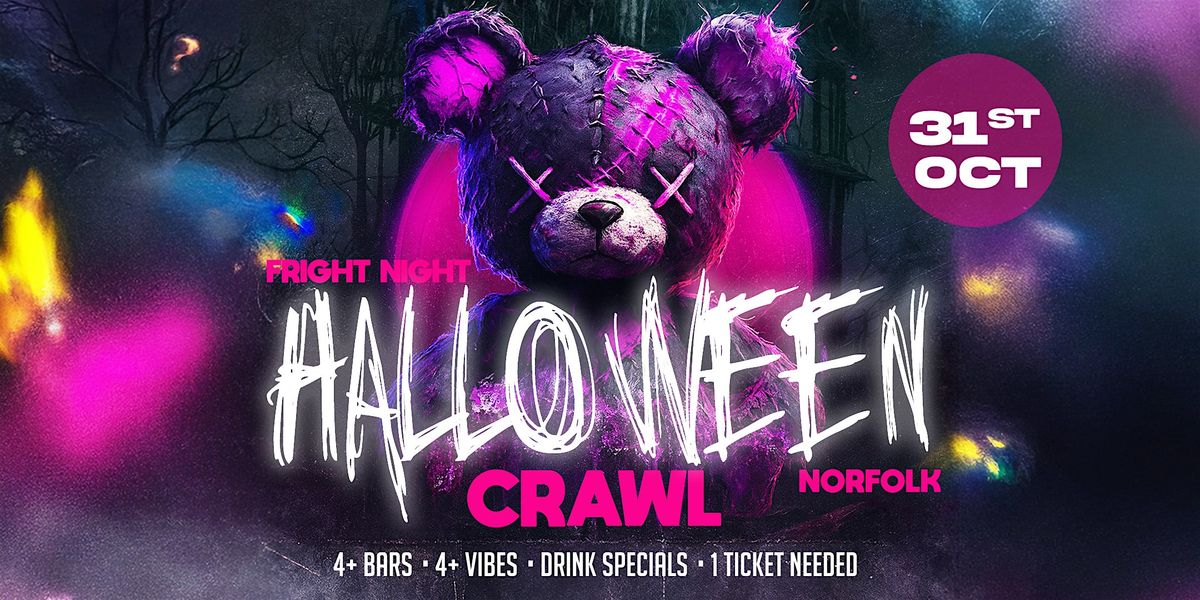 Fright Night Halloween Bar Crawl Norfolk