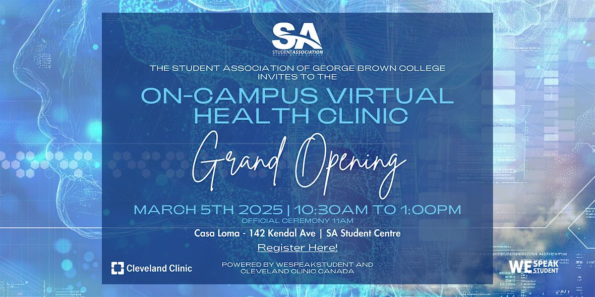 Student Association Virtual Clinic Grand Opening